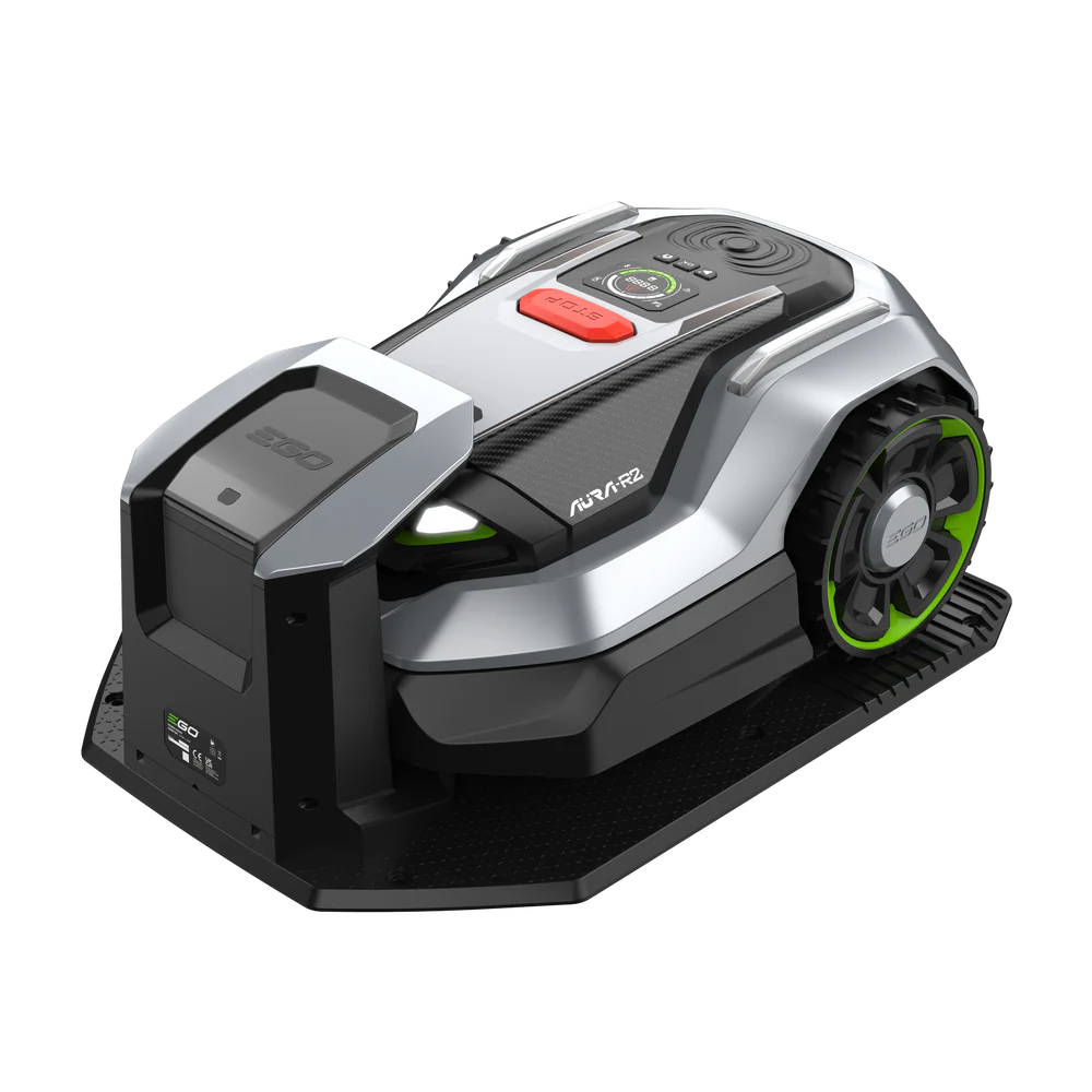 EGO Mähroboter RMR6000E in Ladestation - kaisers.jetzt