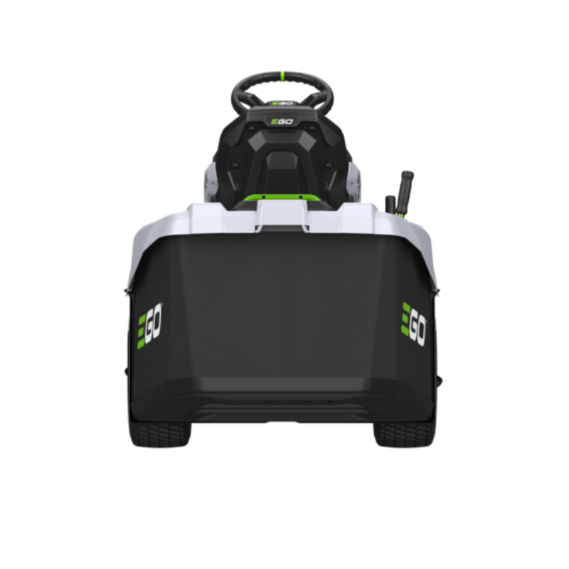 EGO Akku Rasentraktor TR3801E-B mit 4 Akkus und Ladegerät