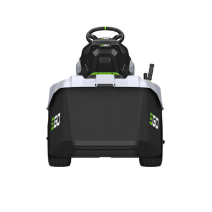 EGO Akku Rasentraktor TR3801E-B mit 4 Akkus und Ladegerät