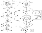STIHL 6395-162-7900 Zugfeder positie 11 technische tekening