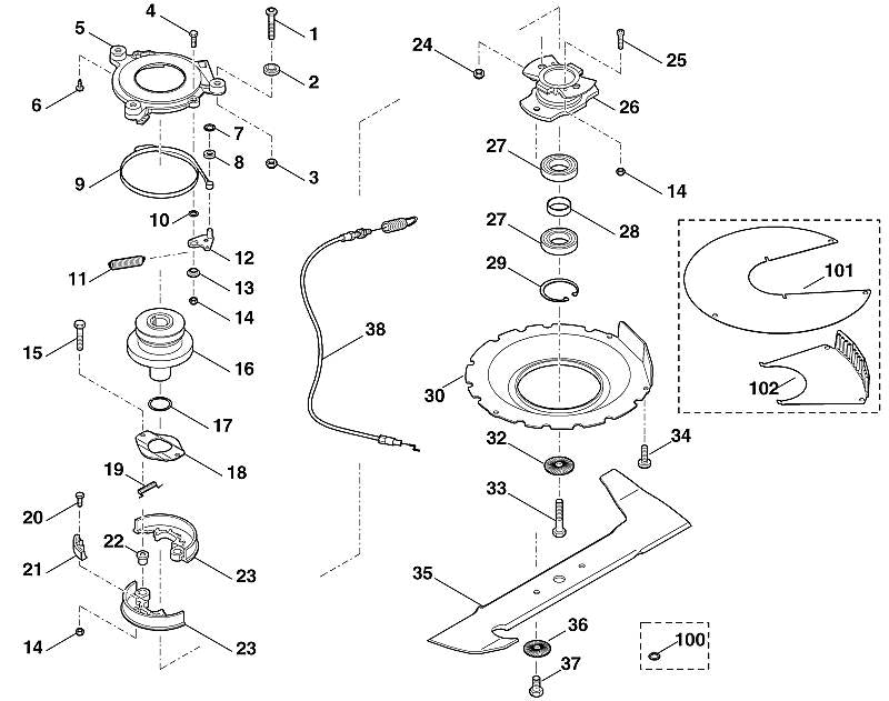 STIHL 9459-620-2600 Sprengring 35x1,12 positie 17 technische tekening
