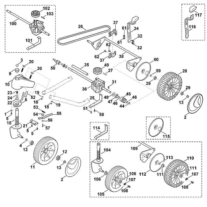 STIHL 9691-003-2520 Druckfeder 7,0x10x20,4 positie 23 technische tekening
