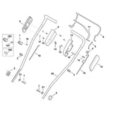 STIHL 6357-708-2900 Scheibe positie 21 technische tekening