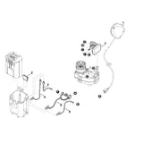 STIHL 6320-440-1900 Leitung (schwarz) positie 5 technische tekening