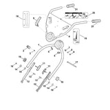 STIHL 6375-763-3000 Lagerbuchse positie 14 technische tekening