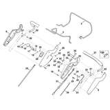 STIHL 9645-945-7588 Runddichtring 17x3 positie 32 technische tekening