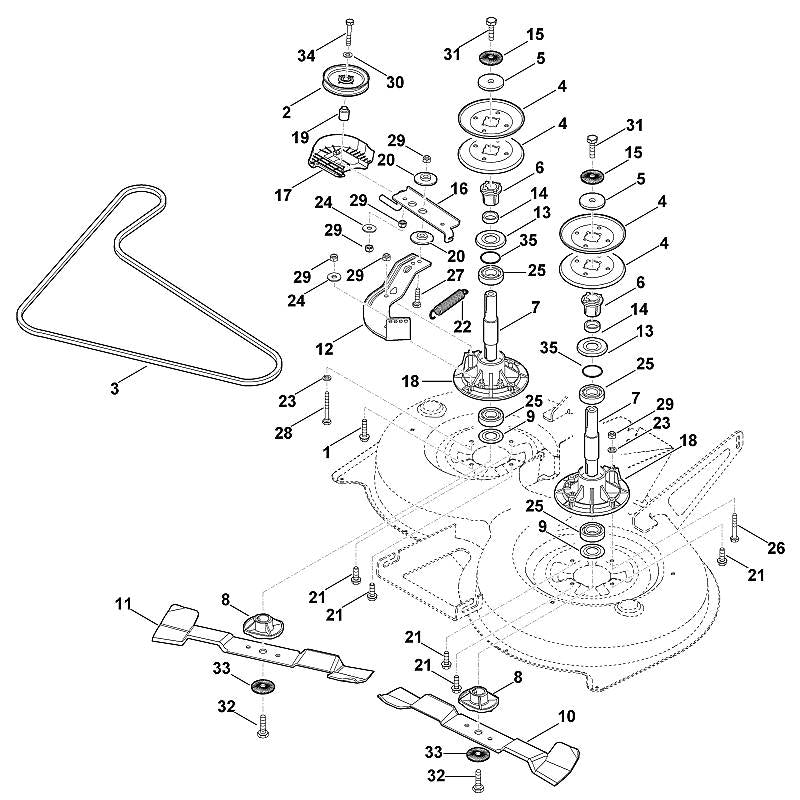 STIHL 6170-702-1700 Distanzring positie 14 technische tekening