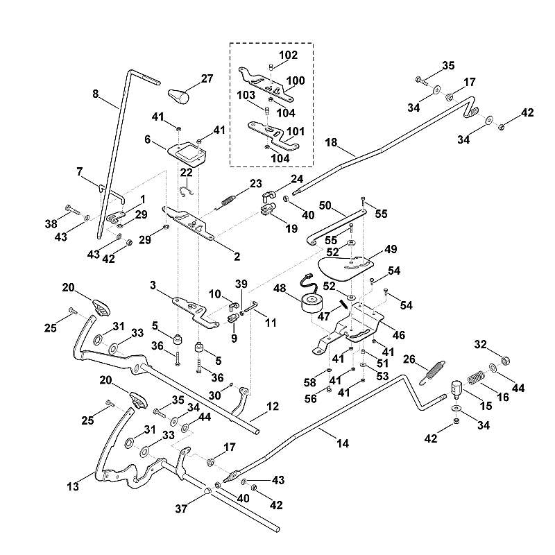 STIHL 6170-704-7910 Scheibe positie 52 technische tekening