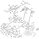 STIHL 6170-703-8400 Bundbolzen positie 6 technische tekening