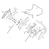 STIHL 9104-003-8760 Schneidschraube P4,5x9 positie 22 technische tekening