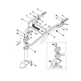 STIHL 6375-703-6620 Griff positie 6 technische tekening