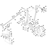STIHL 6907-731-8230 Stange positie 10 technische tekening