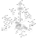 STIHL 0010-992-5503 Dichtring positie 30 technische tekening