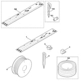 STIHL 6385-893-5501 Lineal (iRuler MI 555 C) positie 1 technische tekening