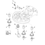 STIHL 6385-430-5270 Platine positie 11 technische tekening