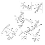 STIHL 6340-403-0400 Batteriehalter positie 120 technische tekening