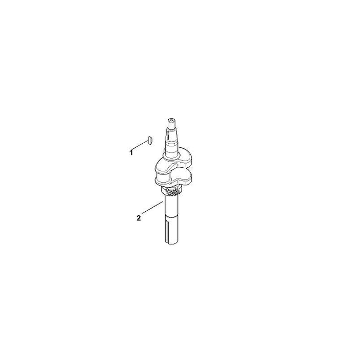 STIHL 0002-030-0403 Kurbelwelle positie 2 technische tekening