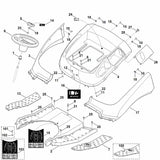 STIHL 6170-760-2600 Kappe positie 5 technische tekening