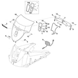 STIHL 6385-706-0701 Abdeckung positie 10 technische tekening