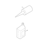 STIHL 0781-120-1024 Getriebeöl (1 Liter) positie 2 technische tekening