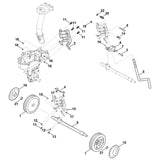 STIHL 6241-716-2000 Bolzen positie 6 technische tekening