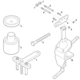 STIHL 6241-890-2201 Montagewerkzeug positie 5 technische tekening