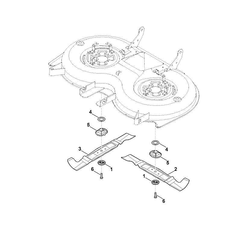 STIHL 6170-702-0140 Messer links positie 2 technische tekening