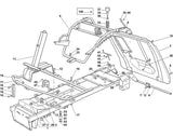 STIHL 9460-624-0800 Sicherscheibe 8 positie 54 technische tekening