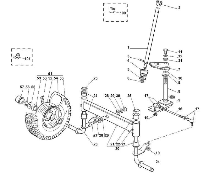 STIHL 9291-021-0180 Scheibe 8,4 positie 31 technische tekening