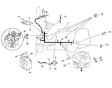 STIHL 6126-435-0500 Zündschlüssel positie 8 technische tekening