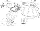 STIHL 6126-703-8600 Spanngummi positie 52 technische tekening