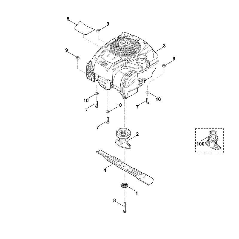 STIHL 6371-967-3801 Typenbezeichnung MB 253 positie 5 technische tekening
