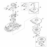 STIHL 6309-007-1002 Satz Umbau Mähmotor positie 13 technische tekening