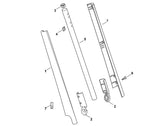 STIHL 6421-711-0300 Rohr positie 5 technische tekening