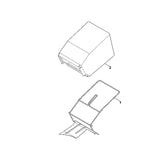 STIHL 6350-700-9710 Fangkorb (Gewebe) positie 2 technische tekening