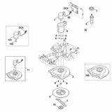 STIHL 9104-003-4430 Schneidschraube P6x20 positie 9 technische tekening