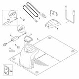STIHL 6309-007-1045 Satz Umbau Dockingstation SERVICE (EUR) positie 3 technische tekening