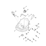STIHL 0786-110-1110 Dichtungsmasse LOCTITE 5910 positie 12 technische tekening
