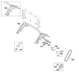 STIHL 9214-263-0900 Sichermutter M6 positie 113 technische tekening