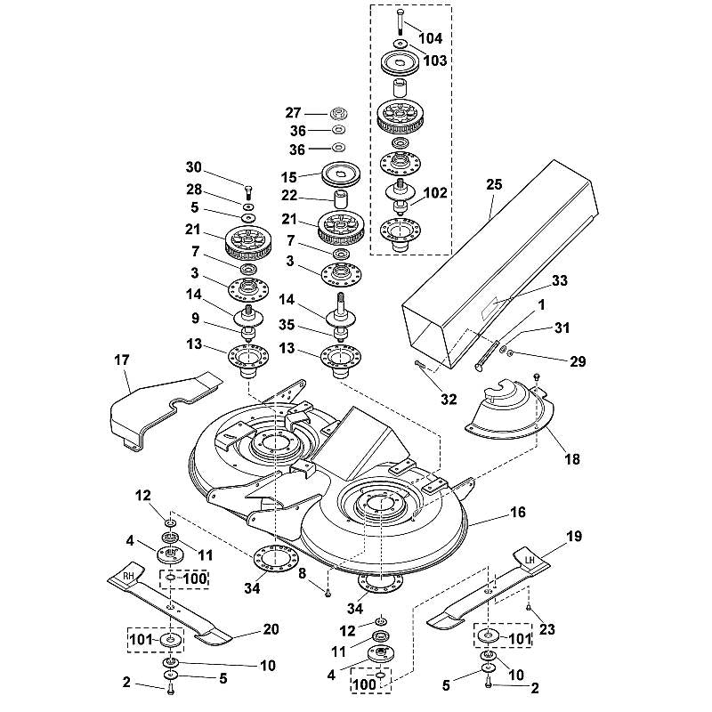 STIHL 6152-709-0400 Dichtung positie 14 technische tekening