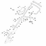 STIHL 9018-318-1070 Sechskantschraube M5x30 positie 13 technische tekening