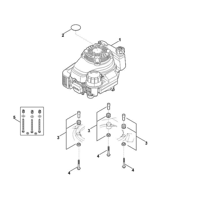 STIHL 6374-967-3840 Typenbezeichnung MB 655 YS positie 2 technische tekening