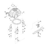 STIHL 6340-701-4000 Zwischenring positie 11 technische tekening
