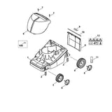 STIHL 6310-760-2900 Radachse positie 5 technische tekening
