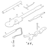 STIHL 6364-890-6500 Demontagewerkzeug positie 3 technische tekening