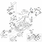 STIHL 6309-430-1403 Elektronikmodul positie 3 technische tekening
