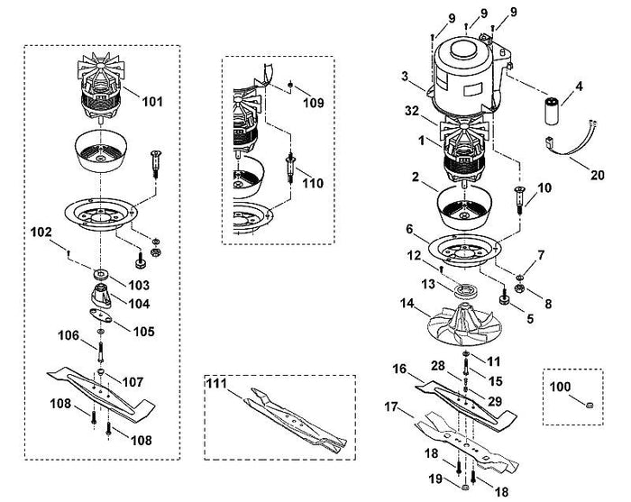 STIHL 9302-929-1314 Stopfen positie 19 technische tekening
