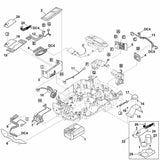 STIHL 6309-430-1437 Elektronikmodul positie 3 technische tekening