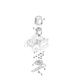STIHL 6320-600-0205 Elektromotor positie 3 technische tekening