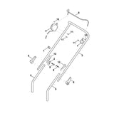 STIHL 6320-760-5200 Lagerung positie 7 technische tekening
